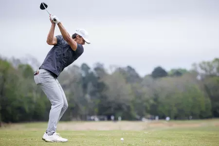 WEST POINT, MS - April 03, 2023 - Mississippi State's Alejandro Pedryc during the Mossy Oak Collegiate Tournament at Mossy Oak Golf Club in West Point, MS. Photo By Will Porada