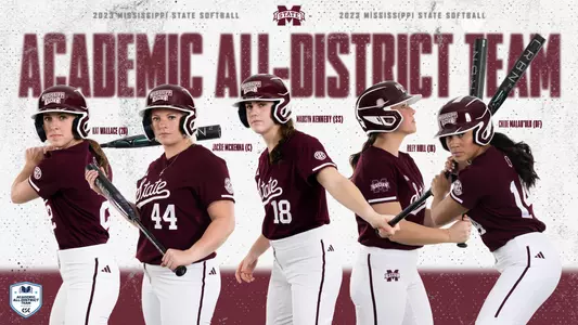 Softball Academic All-District Team