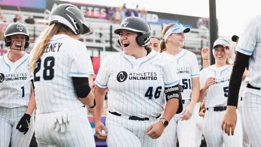 Mia Davidson-Smith Athletes Unlimited Week 1 Grand Slam Celebration