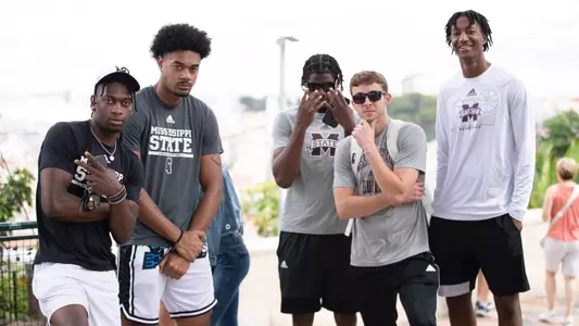 Men's basketball players