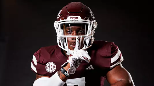 STARKVILLE, MS - July 19, 2023 - Mississippi State Running Back Jo'quavious Marks (#7) during 2023-2024 Production Day at Davis Wade Stadium at Scott Field in Starkville, MS. Photo By Jaden Powell