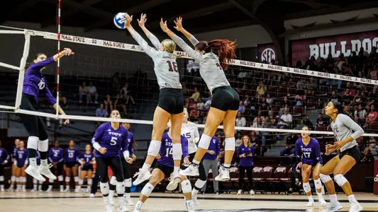 VB - Sophie Agee and Zoe Gonzales - Northwestern State - 8.26
