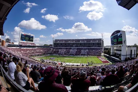 STARKVILLE, MS - September 16, 2023 - The Mississippi State Bulldogs during the game between the LSU Tigers and the Mississippi State Bulldogs at Davis Wade Stadium at Scott Field in Starkville, MS. Photo By Mike Mattina