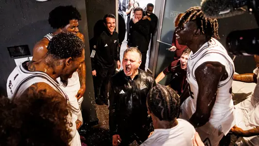 STARKVILLE, MS - January 10, 2024 - Mississippi State Head Coach Chris Jans during the game between the Tennessee Volunteers and the Mississippi State Bulldogs at Humphrey Coliseum in Starkville, MS. Photo By Mike Mattina