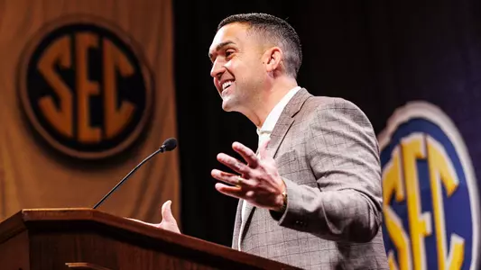 Women's Basketball 2024-25 - Sam Purcell SEC Media Day