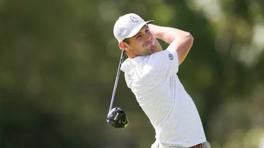 FAYETTEVILLE, AR - September 30, 2024 - Mississippi State's Josep Serra during the Blessings Collegiate Invitational at Blessings Golf Club in Fayetteville, AR. Photo By Wesley Hitt