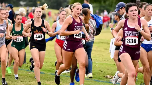 HUNTSVILLE, AL - September 13, 2024 - Mississippi State Distance Runner Brooklyn Quanz during the Southern Showcase at the John Hunt Cross Country Park in Huntsville, AL. Photo By Reily Rogers