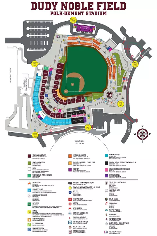 2024 Dudy Noble Field Map