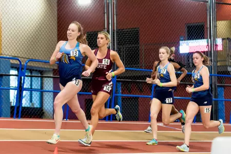 BIRMINGHAM, AL - January 13, 2023 - Mississippi State Distance Runner Gracie Gibson during the UAB Vulcan Invite at the Birmingham Crossplex in Birmingham, AL. Photo by Sheryl Lowery
