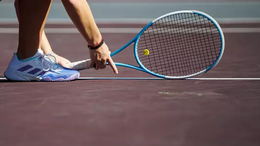STARKVILLE, MS - February 10, 2023 - \wt during the match between the Belmont Bruins and the Mississippi State Bulldogs at the AJ Pitts Tennis Centre in Starkville, MS. Photo By Jaden Powell