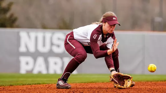 STARKVILLE, MS - March 02, 2024 - Mississippi State Infielder Kat Wallace (#2) during the game between the Alcorn State Lady Braves and the Mississippi State Bulldogs at Nusz Park in Starkville, MS. Photo By Mike Mattina