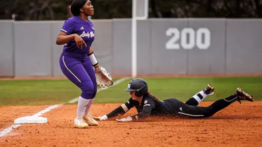 STARKVILLE, MS - March 03, 2024 - Mississippi State Catcher/Infielder Riley Hull (#4) during the game between the Alcorn State Braves and the Mississippi State Bulldogs at Nusz Park in Starkville, MS. Photo By Ivy Rose Ball