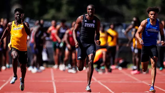 jordan ware running 100m bulldog alumni relays