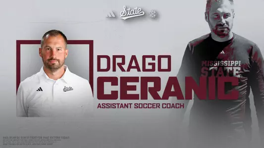 Mississippi State Soccer Welcomes Drago Ceranic as Assistant Coach