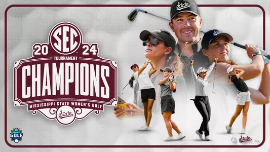 2024 Mississippi State Women's Golf Championship Graphic