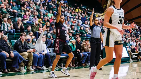FORT COLLINS, CO - December 20, 2023 - Mississippi State Guard Lauren Park-Lane (#3) during the game between the Colorado State Rams and the Mississippi State Bulldogs at Moby Arena in Fort Collins, CO. Photo By Jaden Powell