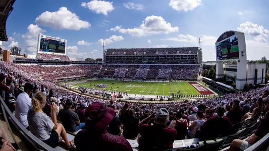 STARKVILLE, MS - September 16, 2023 - The Mississippi State Bulldogs during the game between the LSU Tigers and the Mississippi State Bulldogs at Davis Wade Stadium at Scott Field in Starkville, MS. Photo By Mike Mattina
