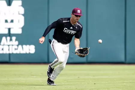 Rives Reynolds STARKVILLE, MS - September 08, 2023 - Mississippi State Outfielder Rives Reynolds (#33) during Fall Ball at Dudy Noble Field at Polk-Dement Stadium in Starkville, MS. Photo By Mike Mattina