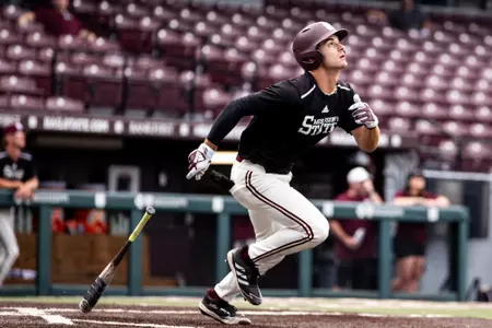 Rives Reynolds STARKVILLE, MS - September 08, 2023 - Mississippi State Outfielder Rives Reynolds (#33) during Fall Ball at Dudy Noble Field at Polk-Dement Stadium in Starkville, MS. Photo By Mike Mattina