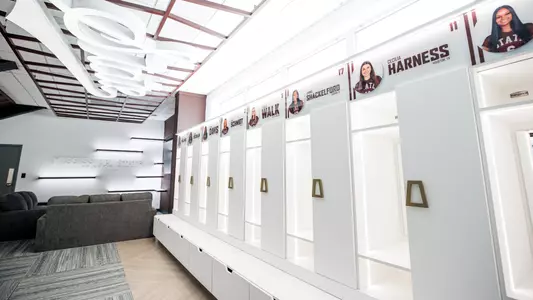 STARKVILLE, MS - August 07, 2024 - The Mississippi State Bulldogs new locker room reveal at the Newell-Grissom Building in Starkville, MS. Photo By Mike Mattina