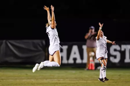 STARKVILLE, MS - August 09, 2024 - Mississippi State Midfielder Kara Harris (#14) during the match between the ULM Warhawks and the Mississippi State Bulldogs at the MSU Soccer Field in Starkville, MS. Photo By Mike Mattina