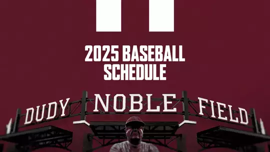 2025 Baseball Schedule Graphic