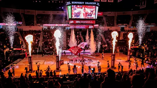 Humphrey Coliseum Before Women's Basketball vs South Carolina