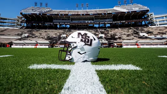 STARKVILLE, MS - September 27, 2025 - The Mississippi State Bulldogs during the game between the Tennessee Volunteers and the Mississippi State Bulldogs at Davis Wade Stadium at Scott Field in Starkville, MS. Photo By Mike Mattina