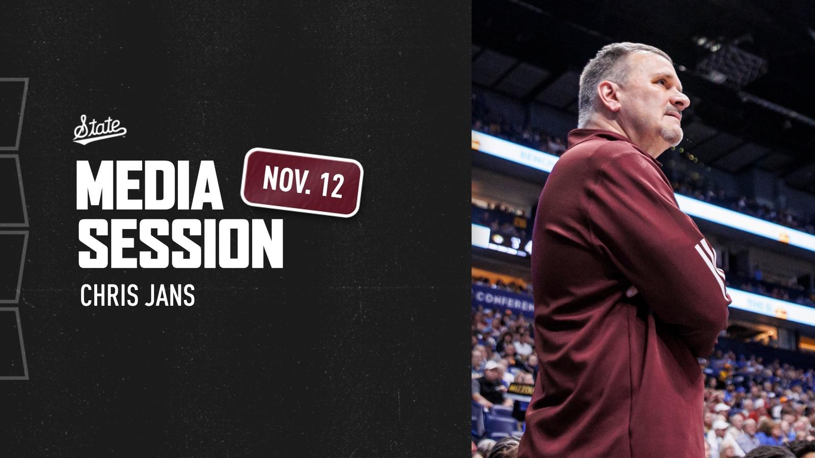 WATCH: Coach Jans Media Session - Mississippi State