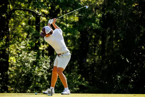 WEST POINT, MS - April 14, 2025 - Mississippi State's Dain Richie during the Old Waverly Collegiate Championship at Old Waverly Golf Club in West Point, MS. Photo By Mike Mattina