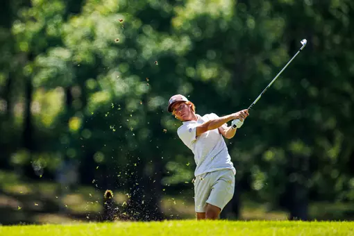 WEST POINT, MS - April 14, 2025 - Mississippi State's Ugo Malcor during the Old Waverly Collegiate Championship at Old Waverly Golf Club in West Point, MS. Photo By Mike Mattina