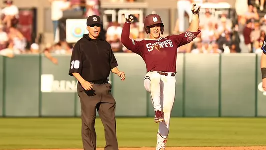 Joe Powell Double In Game One Against Kentucky
