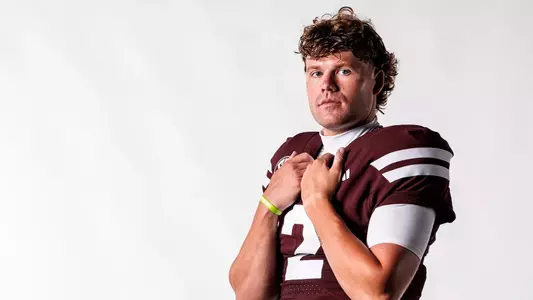 STARKVILLE, MS - July 22, 2025 - Mississippi State Quarterback Blake Shapen (#2) during 2025-2026 Football Production Day at the Holliman Athletic Center at Mississippi State University in Starkville, MS. Photo By Mike Mattina