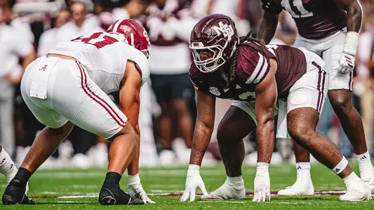 Mississippi State Defensive Lineman Will Whitson #43 Whitson43
October 3, 2026
MSU VS Alabama
Photo by Natalie Ryals
