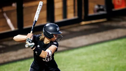 STARKVILLE, MS - October 24, 2025 - Mississippi State Utility Player Sydney Carroll (#31) during the Fall World Series at Nusz Park in Starkville, MS. Photo By Ivy Rose Ball