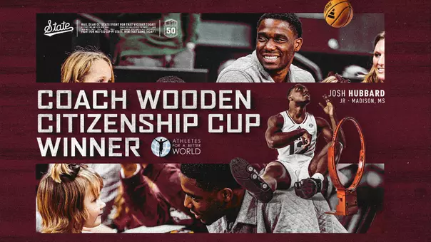 MBK - Josh Hubbard - Coach Wooden Citizenship Cup Award