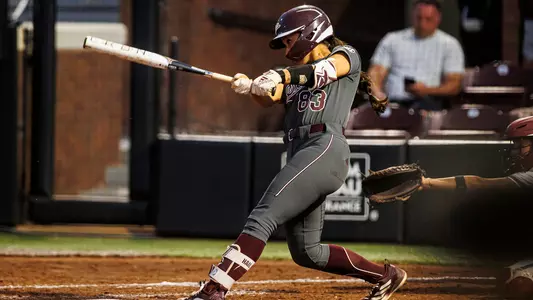 STARKVILLE, MS - March 30, 2026 - Xiane Romero during the game between the South Carolina Gamecocks and the Mississippi State Bulldogs at Nusz Park in Starkville, MS. Photo By Mike Mattina