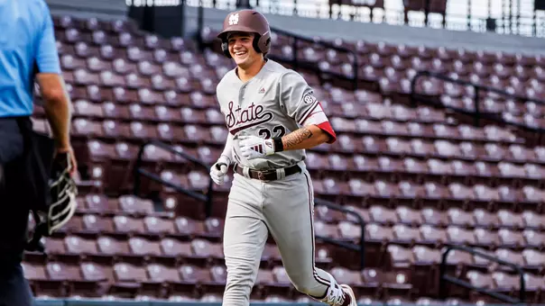 STARKVILLE, MS - October 01, 2025 - Mississippi State Infielder Nick Frontino (#22) during a scrimmage at Dudy Noble Field at Polk-Dement Stadium in Starkville, MS. Photo By Mike Mattina