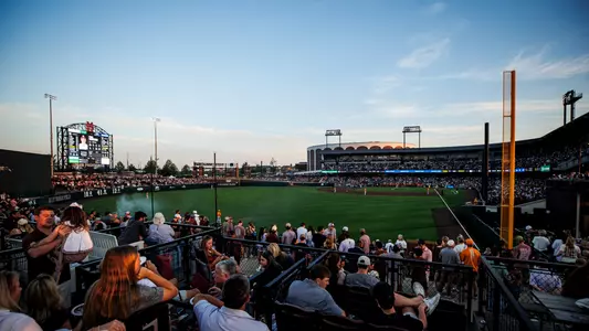 STARKVILLE, MS - April 10, 2026 - Mississippi State Fans during the game between the Tennessee Volunteers and the Mississippi State Bulldogs at Dudy Noble Field at Polk-Dement Stadium in Starkville, MS. Photo By Mike Mattina