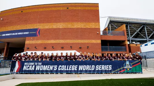 Softball Team Photo at WCWS