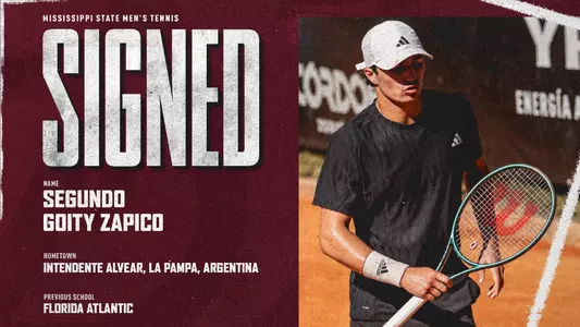 Men's Tennis Signee Segundo Goity Zapico 2026