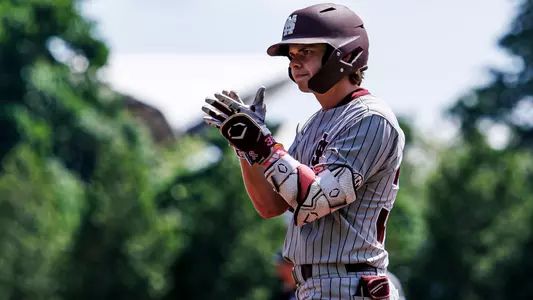 ATHENS, GA - June 06, 2026 - Mississippi State Outfielder Bryce Chance (#38) during the Super Regional game between the Georgia Bulldogs and the Mississippi State Bulldogs at Foley Field in Athens, GA. Photo By Mike Mattina