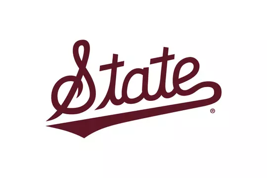 Script State Logo Maroon