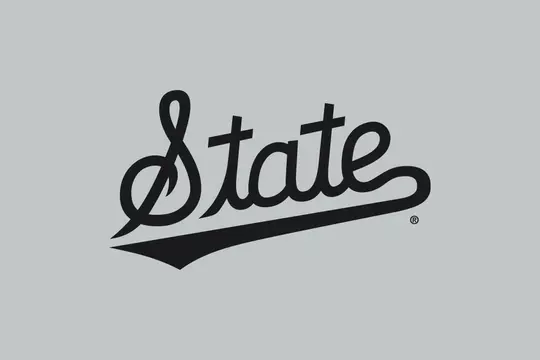 Script State Logo Black