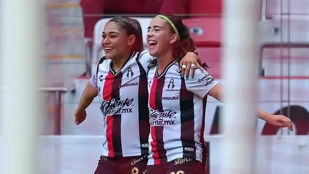 Aitana Martinez-Montoya Atlas FC Goal Celebration