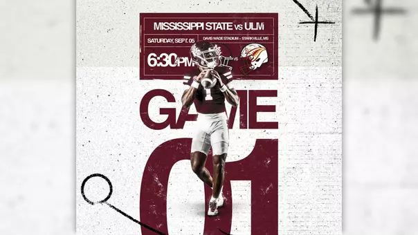 Football vs ULM game program 9-5-26