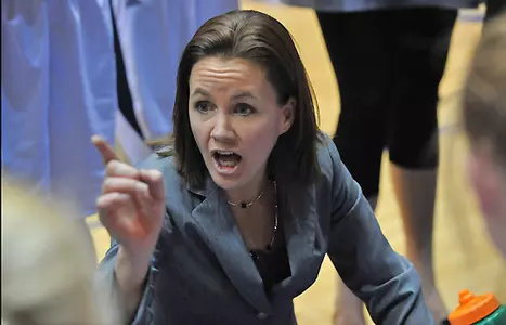 Women's Basketbal Coach Tricia Binford