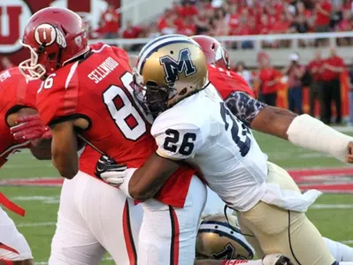 Nelson tackle vs Utah