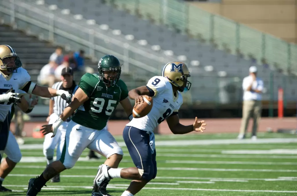DeNarius McGhee chased at Sac State