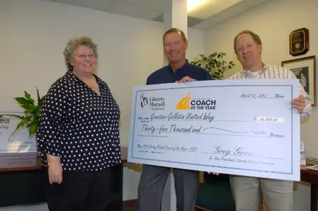 Rob Ash check presentation